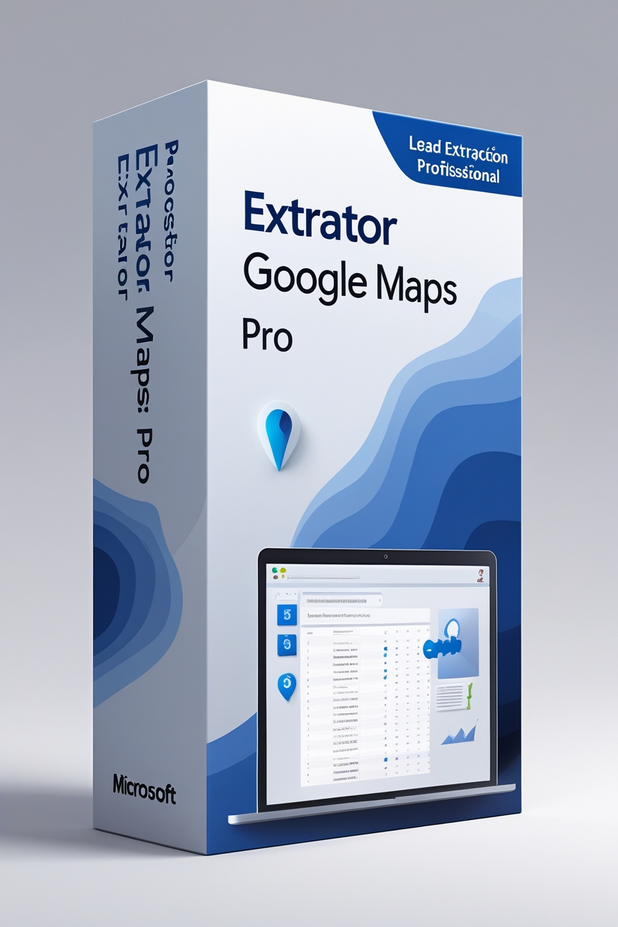 Extrator Google Maps Pro - Exportação